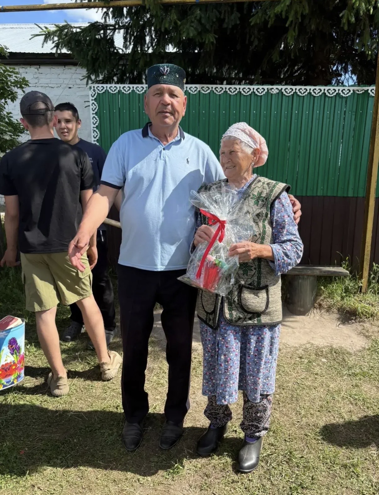 Наиль Калимуллин у себя в селе 