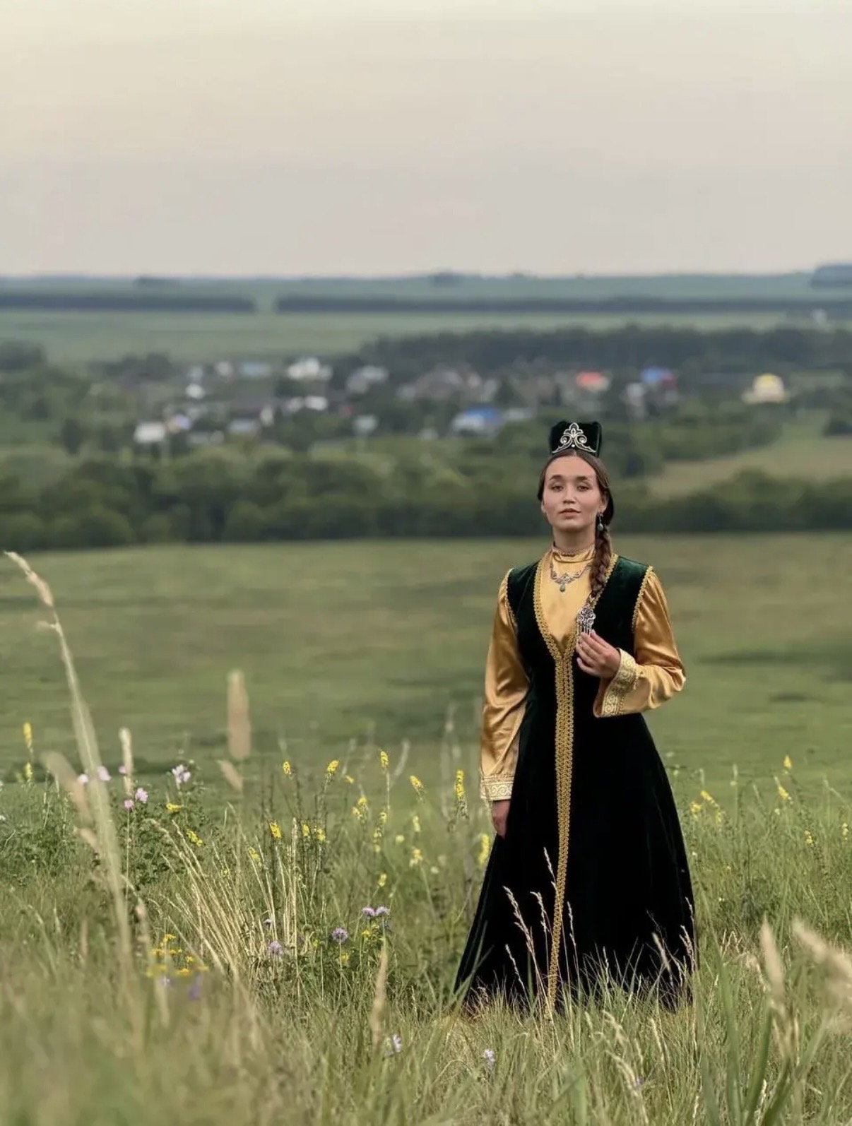 Адиля Зиннатуллина в родных краях 