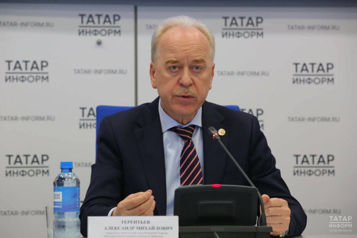 Александр Терентьев на пресс-конференции