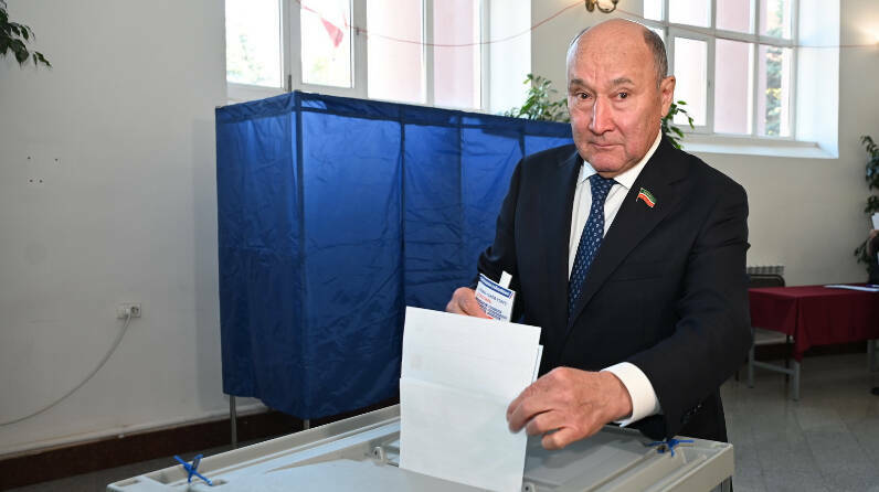 Марат Ахметов на выборах