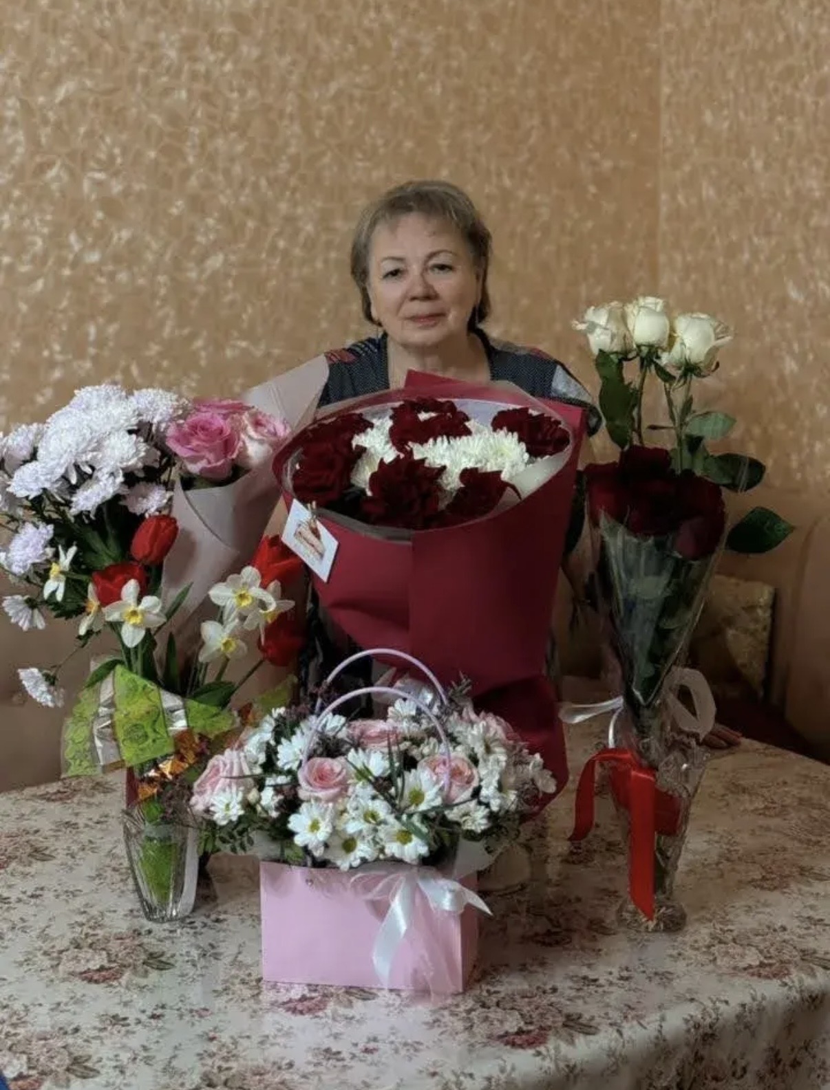 Гульчира Хидиятовна у себя дома 