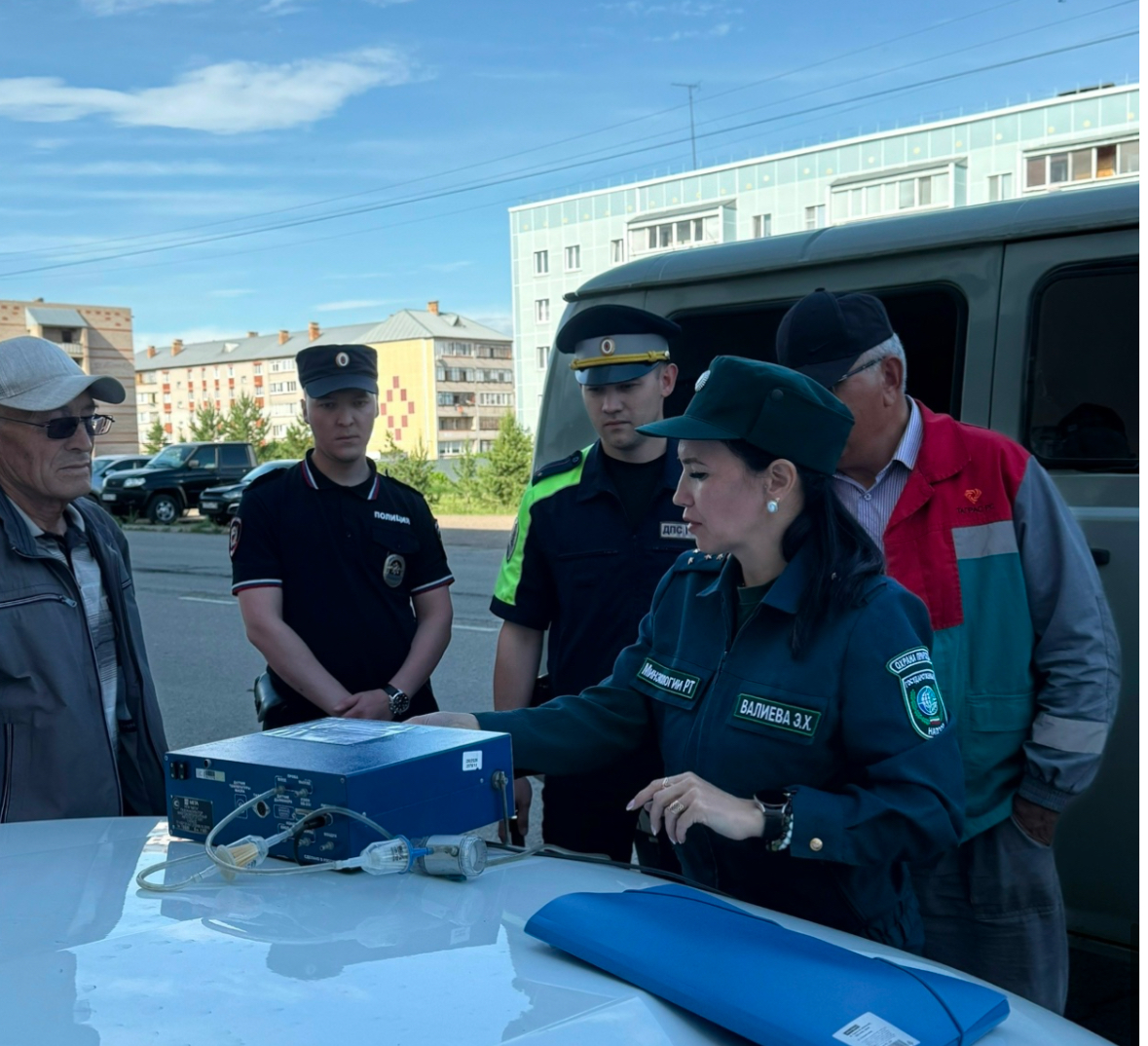 Проверка автомобилей на содержание вредных веществ