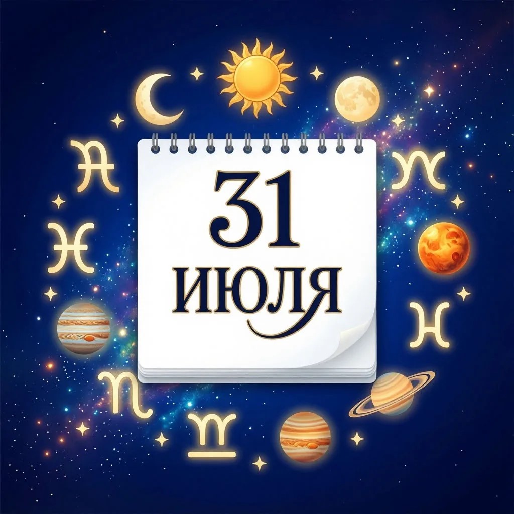 Календарь и астрологические символы планет
