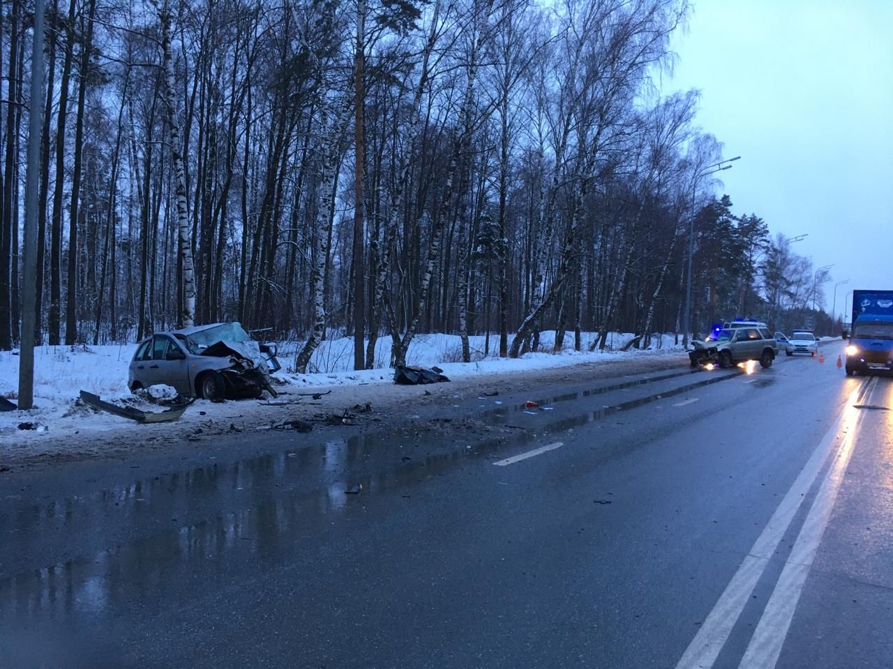 Смертельная авария в Высокогорском районе 22 января