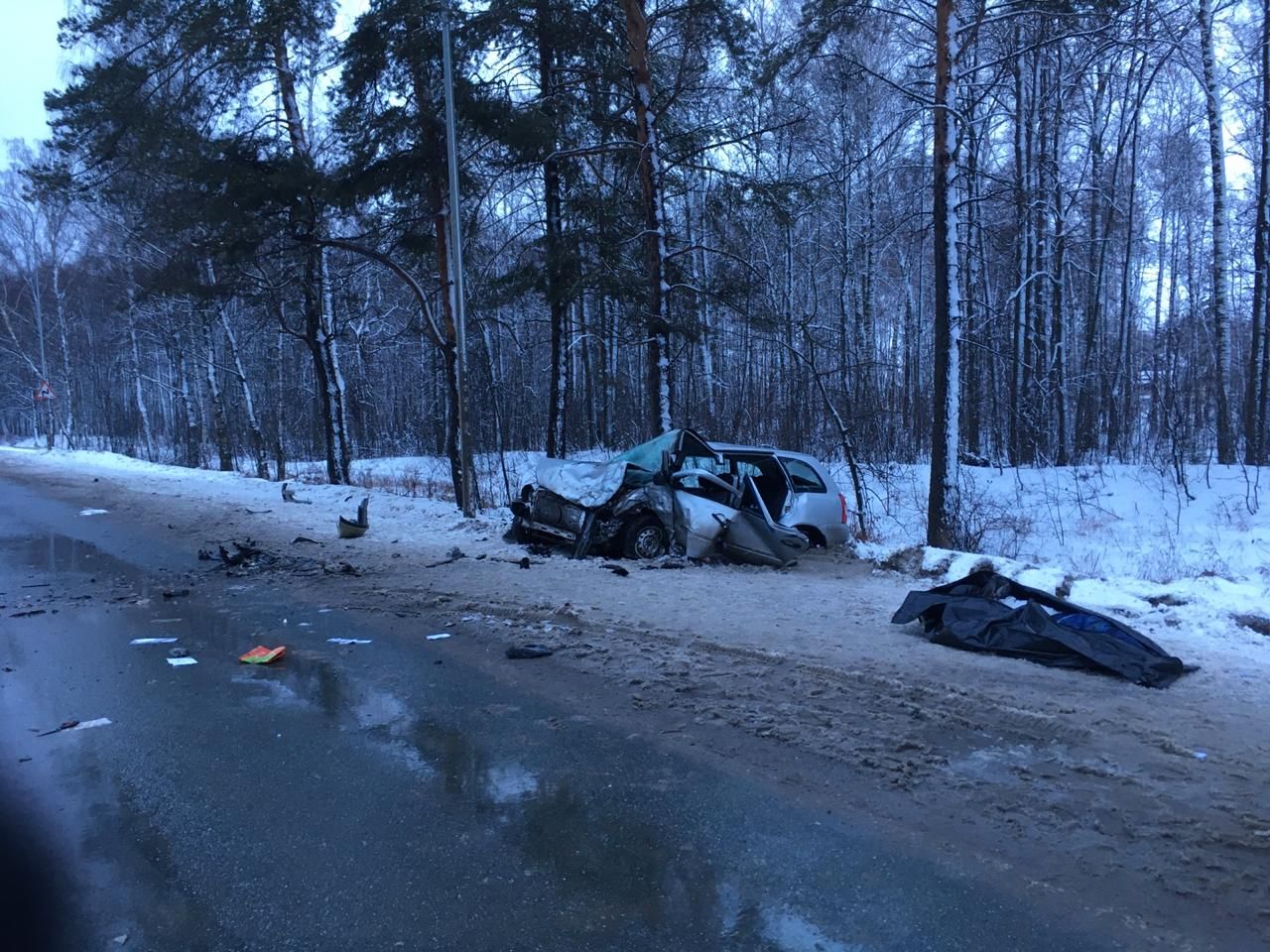 Смертельная авария в Высокогорском районе 22 января