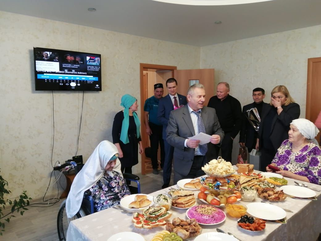 Жительница Высокогорского района Бариева Гасима празднует 95-летие