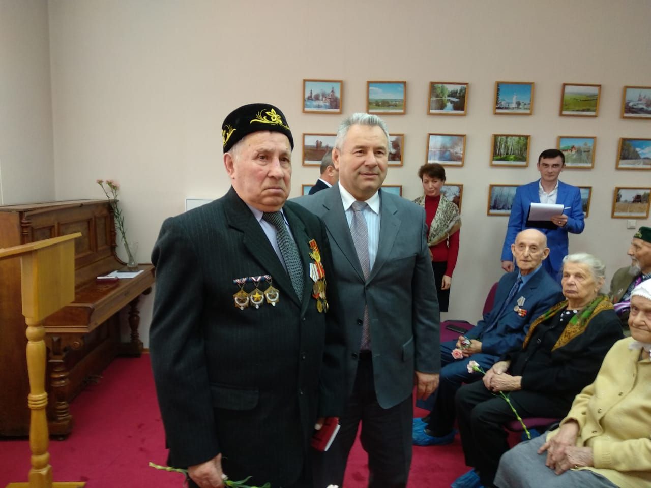 В Высокогорском районе прошла церемония награждения ветеранов памятными медалями