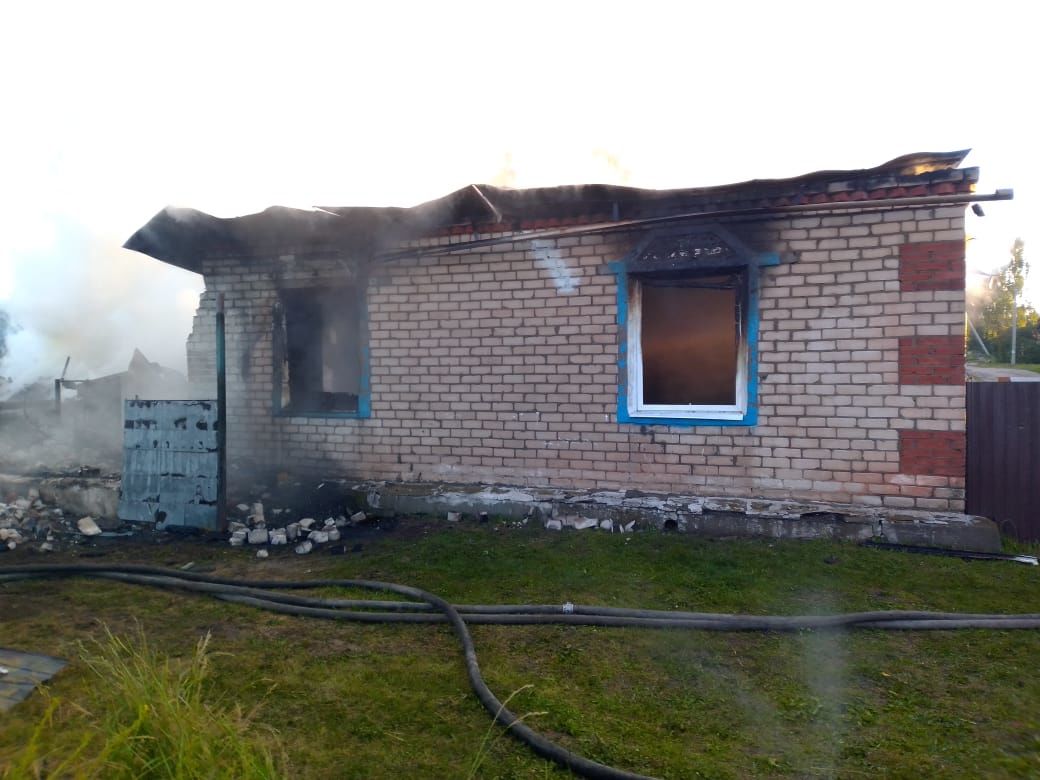 В Высокогорском районе жертвами ночного пожара стали два человека