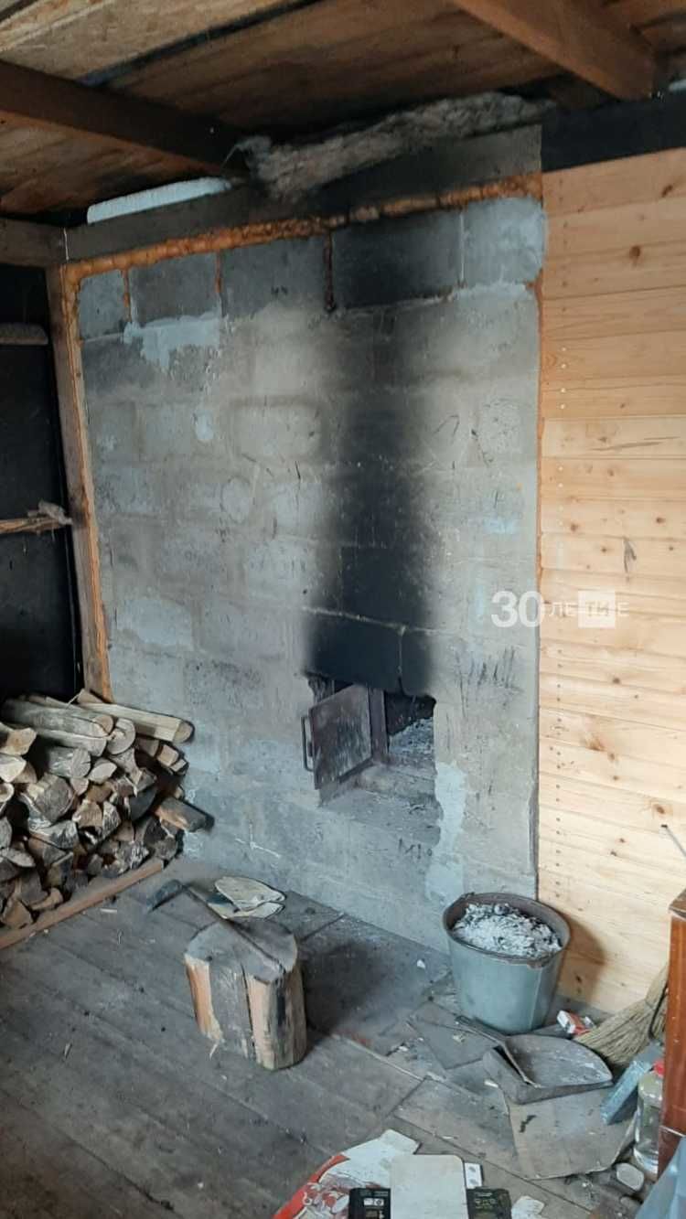 В Татарстане двое детей получили серьезные ожоги, решив поджечь в бане бензин