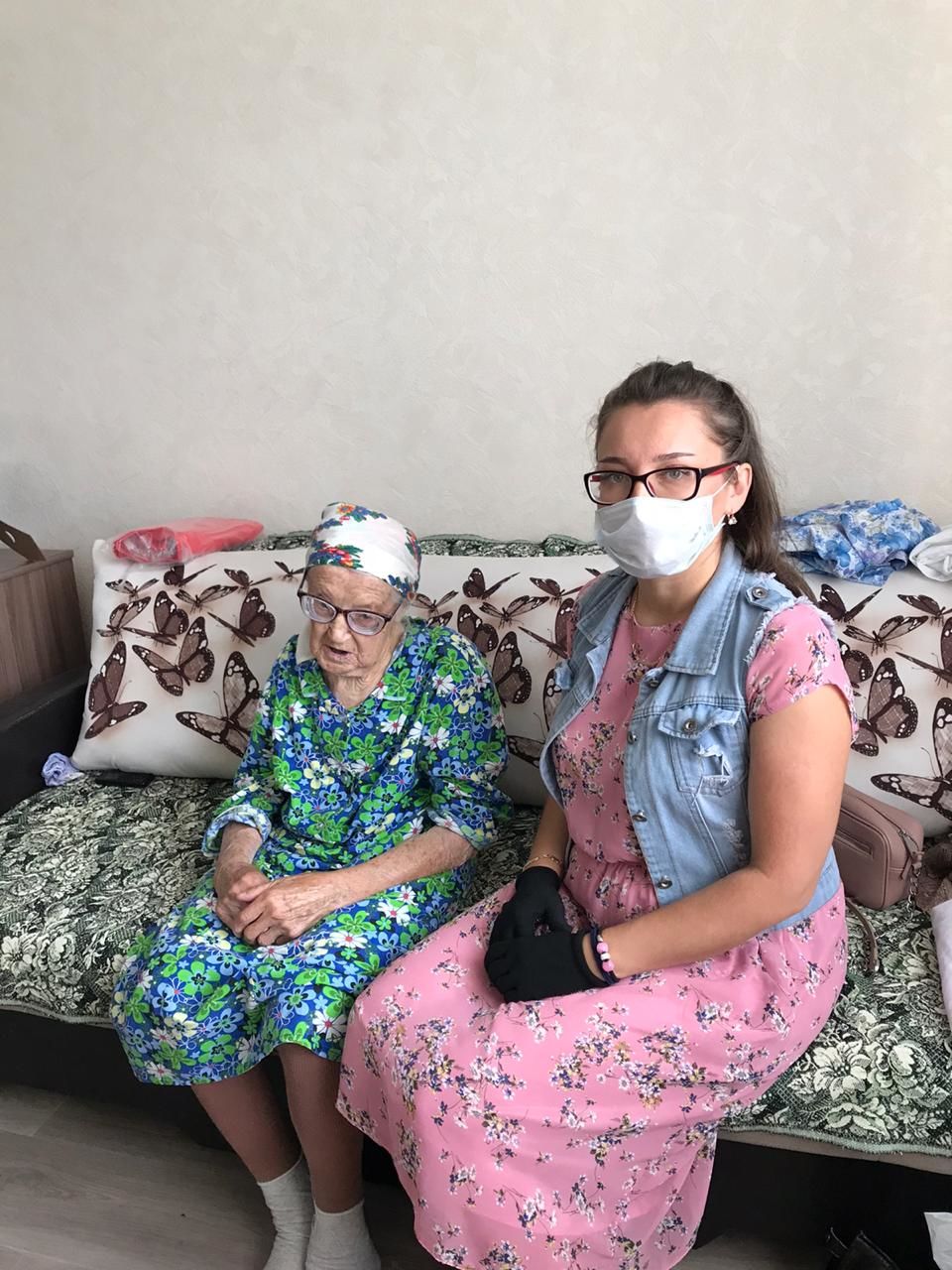 Пожилая уроженка деревни Казаклар  получила уверенность в завтрашнем дне