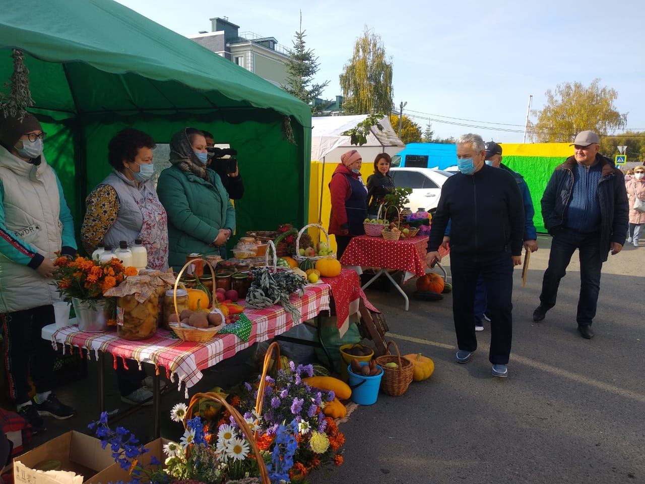 В Высокой Горе прошла традиционная сельскохозяйственная ярмарка