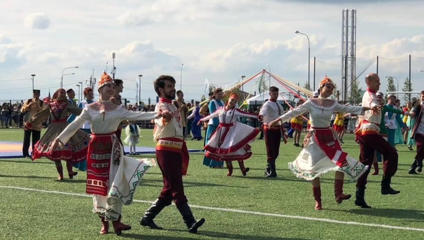 В Парке «Заказанье» состоялось торжественное открытие национального татарского праздника «Сабантуй»