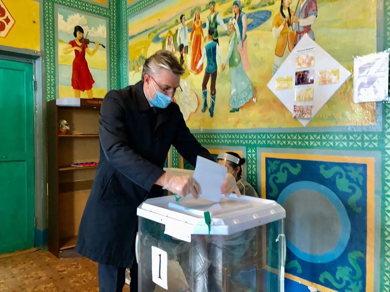 Депутат Государственной думы РФ седьмого созыва Айрат Фаррахов проголосовал в Альдермыше