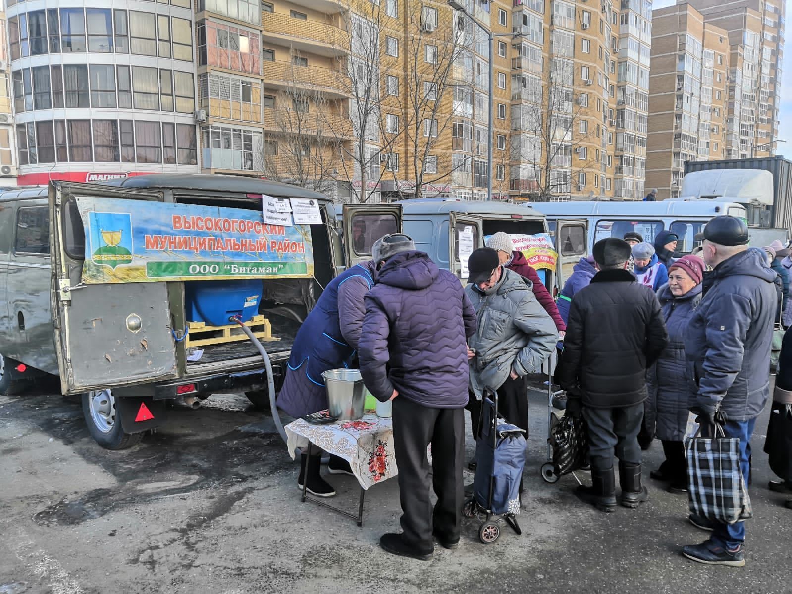 Сегодня в Казани прошла сельхозярмарка, где можно было приобрести продукты Высокогорского производства