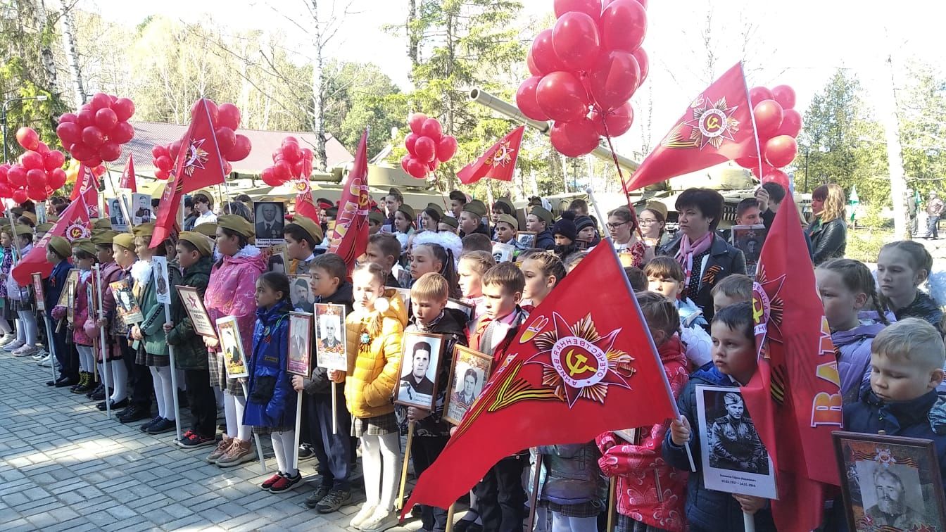 Сегодня в Бирюлинском сельском поселении прошел митинг, посвященный Дню Победы 9 мая