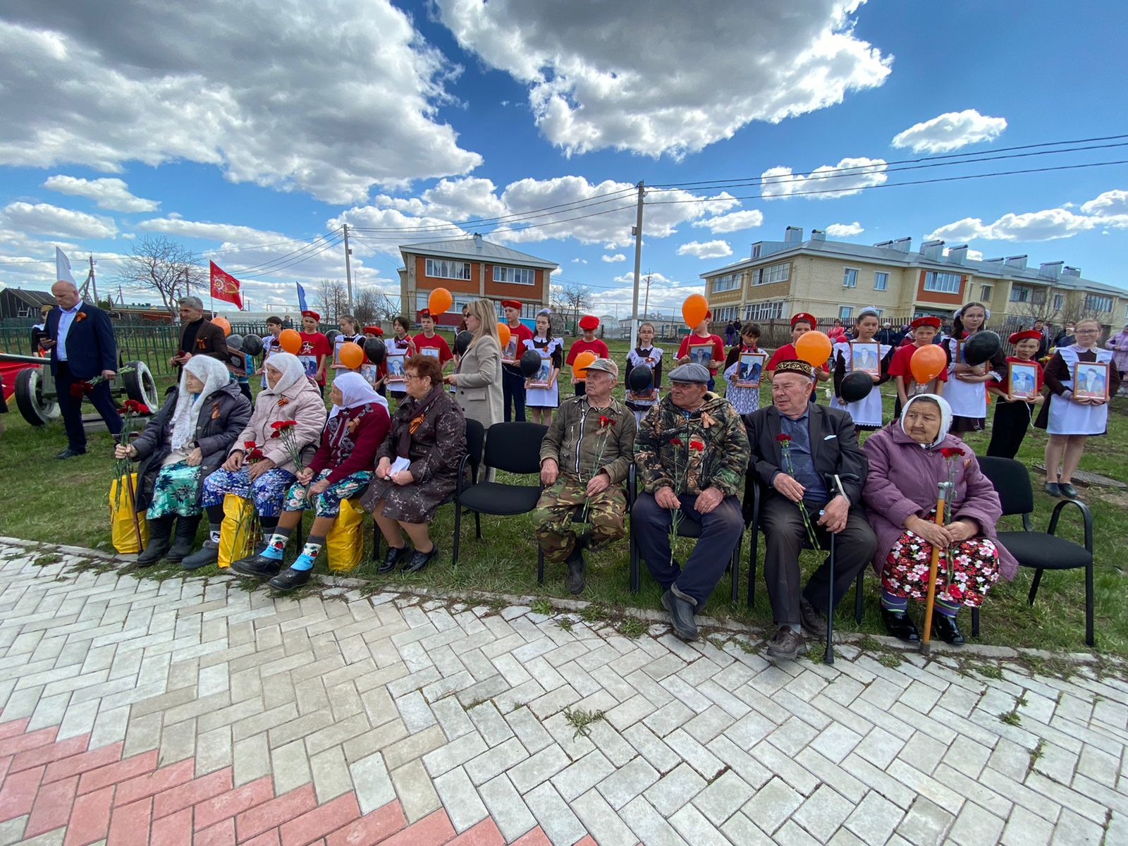 В Куркачах прошёл митинг, посвящённый празднованию Дня Победы