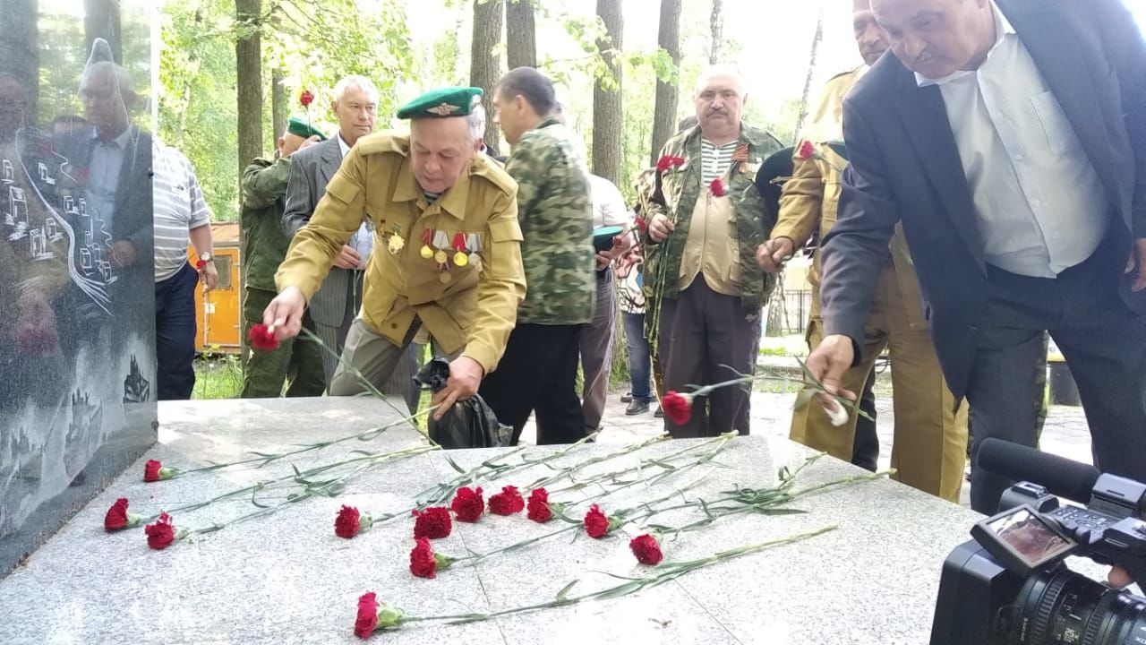 Прошла встреча ветеранов афганской войны в Парке Победы