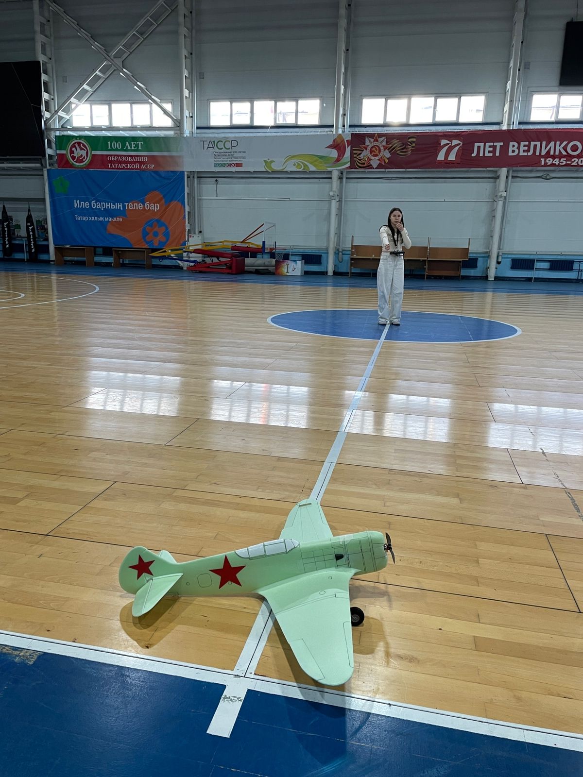 Сегодня на базе Спорткомплекса «Биектау» прошли открытые соревнования по авиамоделированию