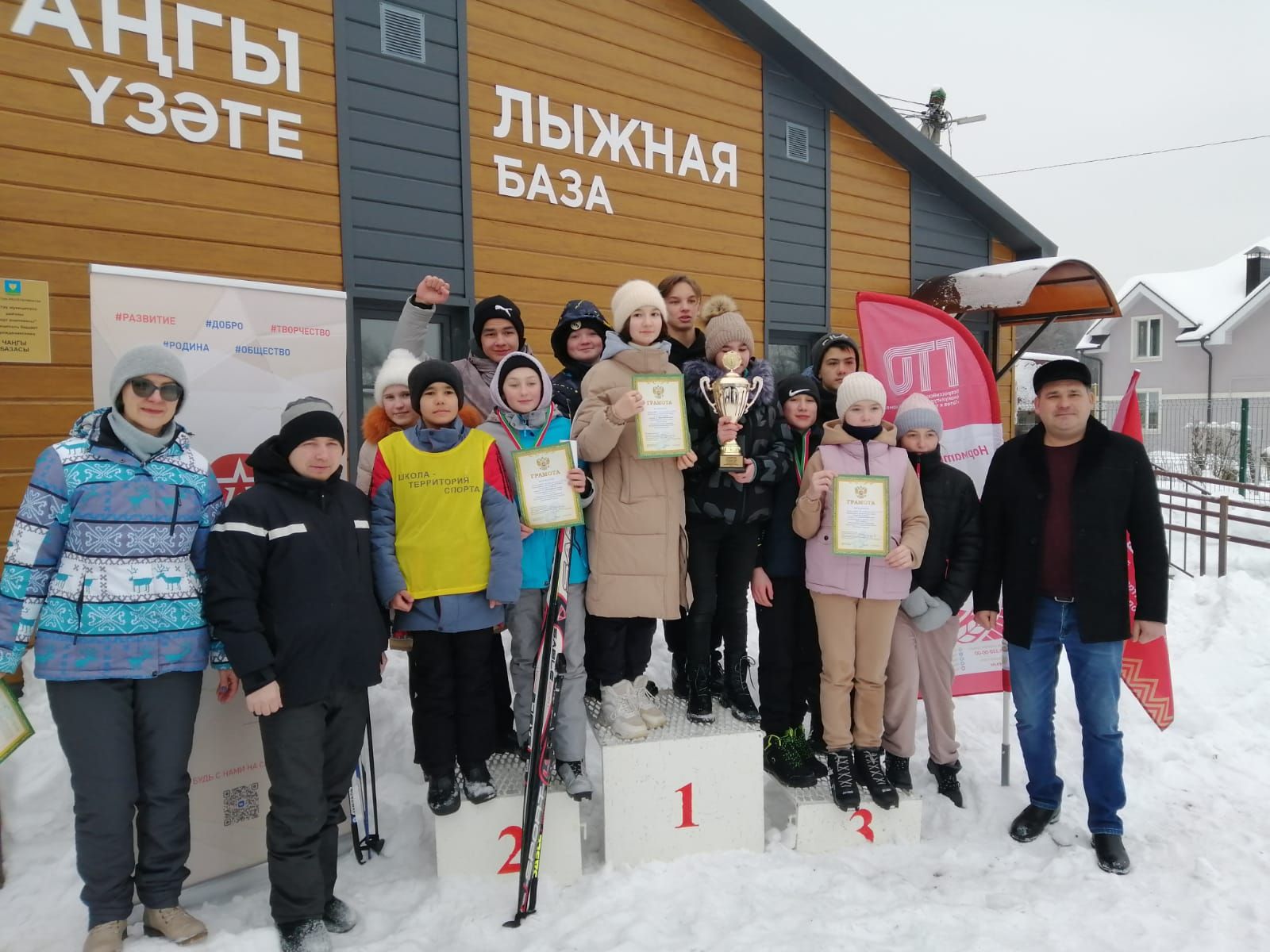 Прошло первенство района по лыжным гонкам на Кубок Главы