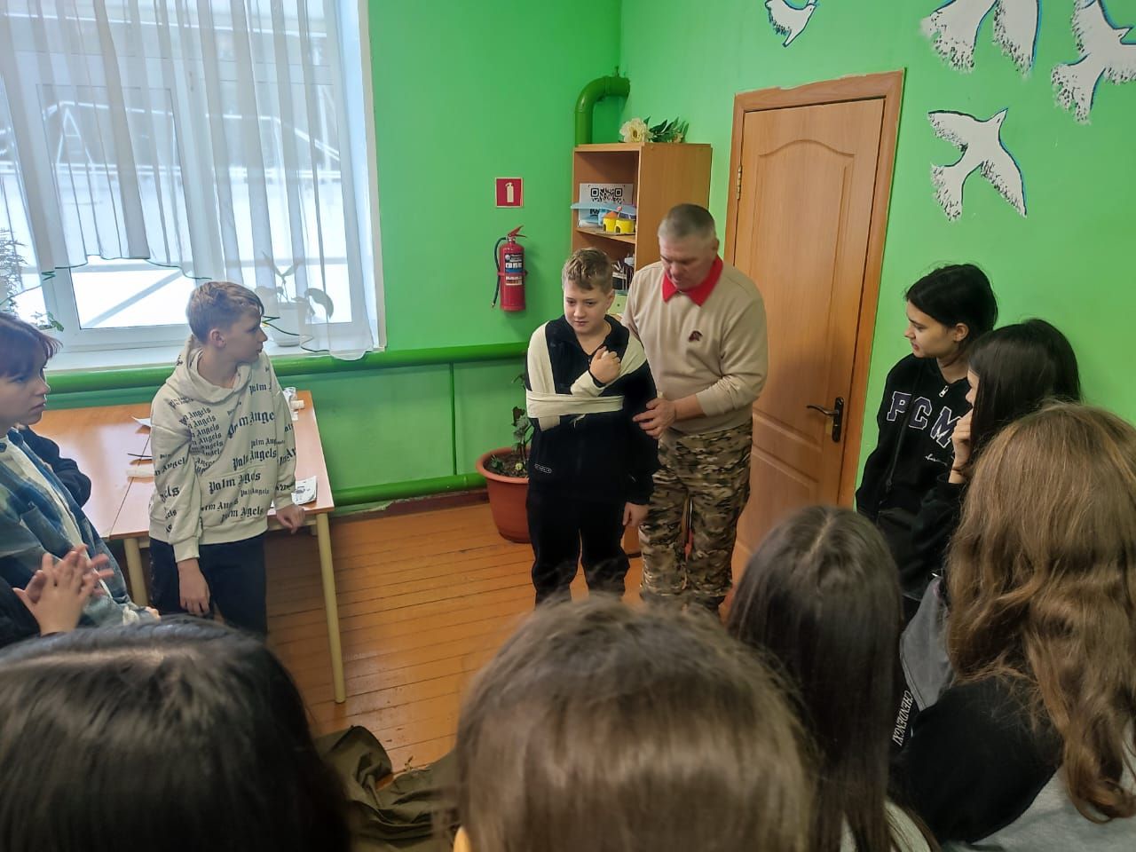 День патриотизма провели в лагере «Костёр»
