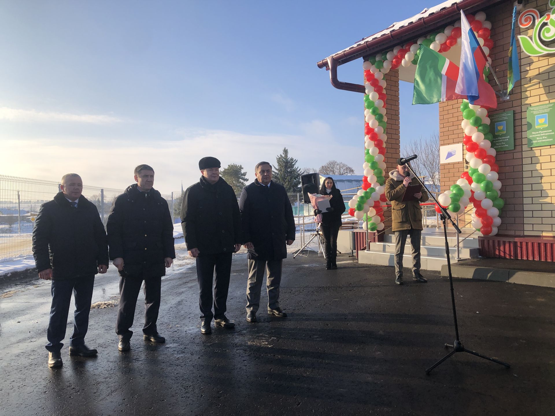В деревне Малый Рясь торжественно открыли дом культуры