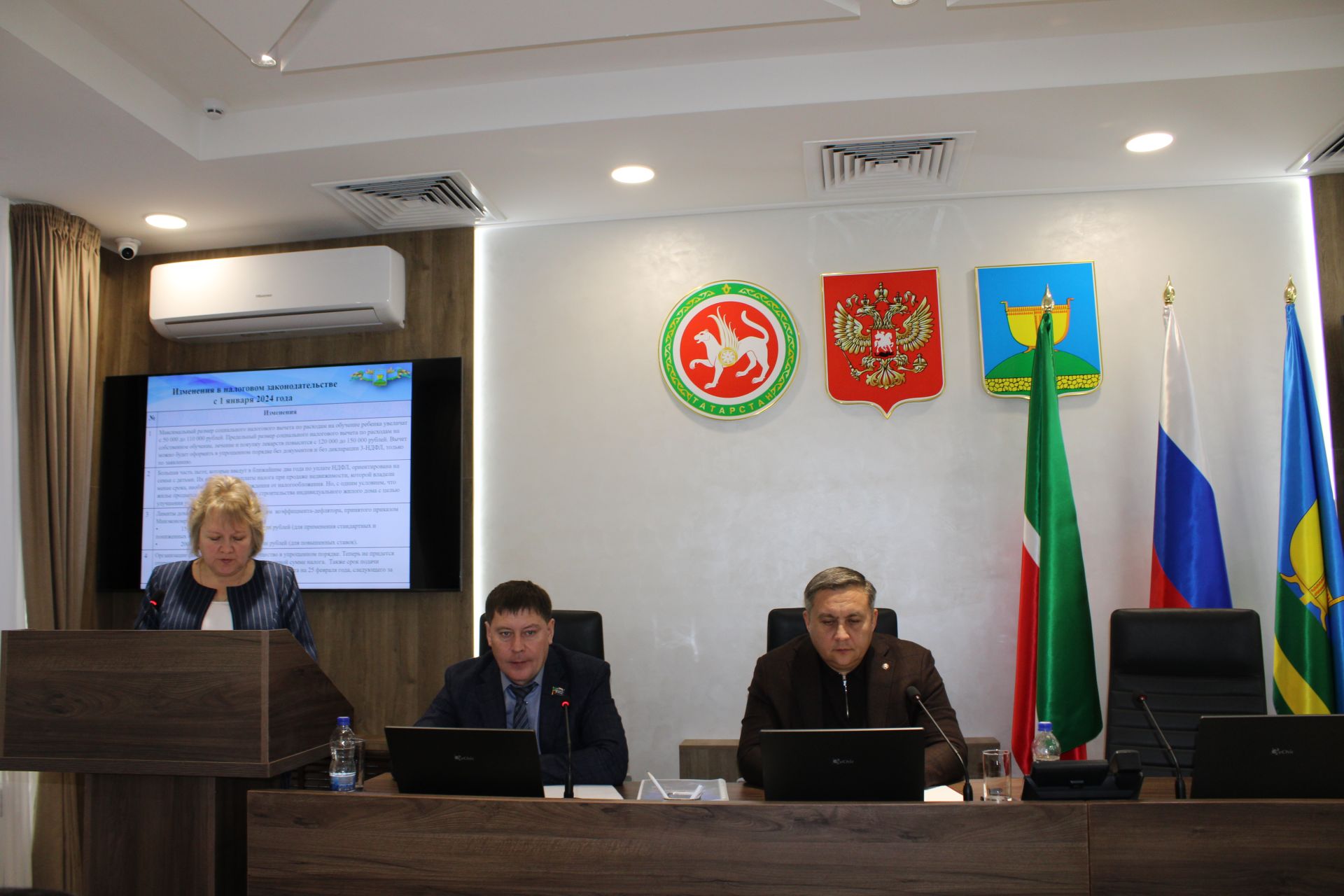 41-ое заседание Совета Высокогорского района прошло в исполкоме