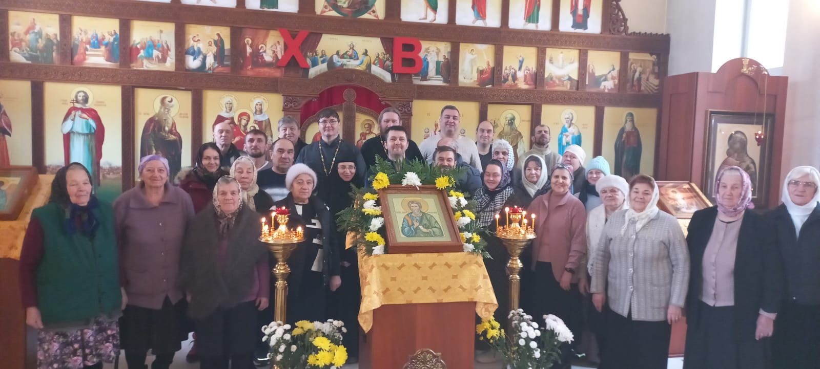 В Бирюлях совершили Литургию в день памяти апостола Андрея Первозванного