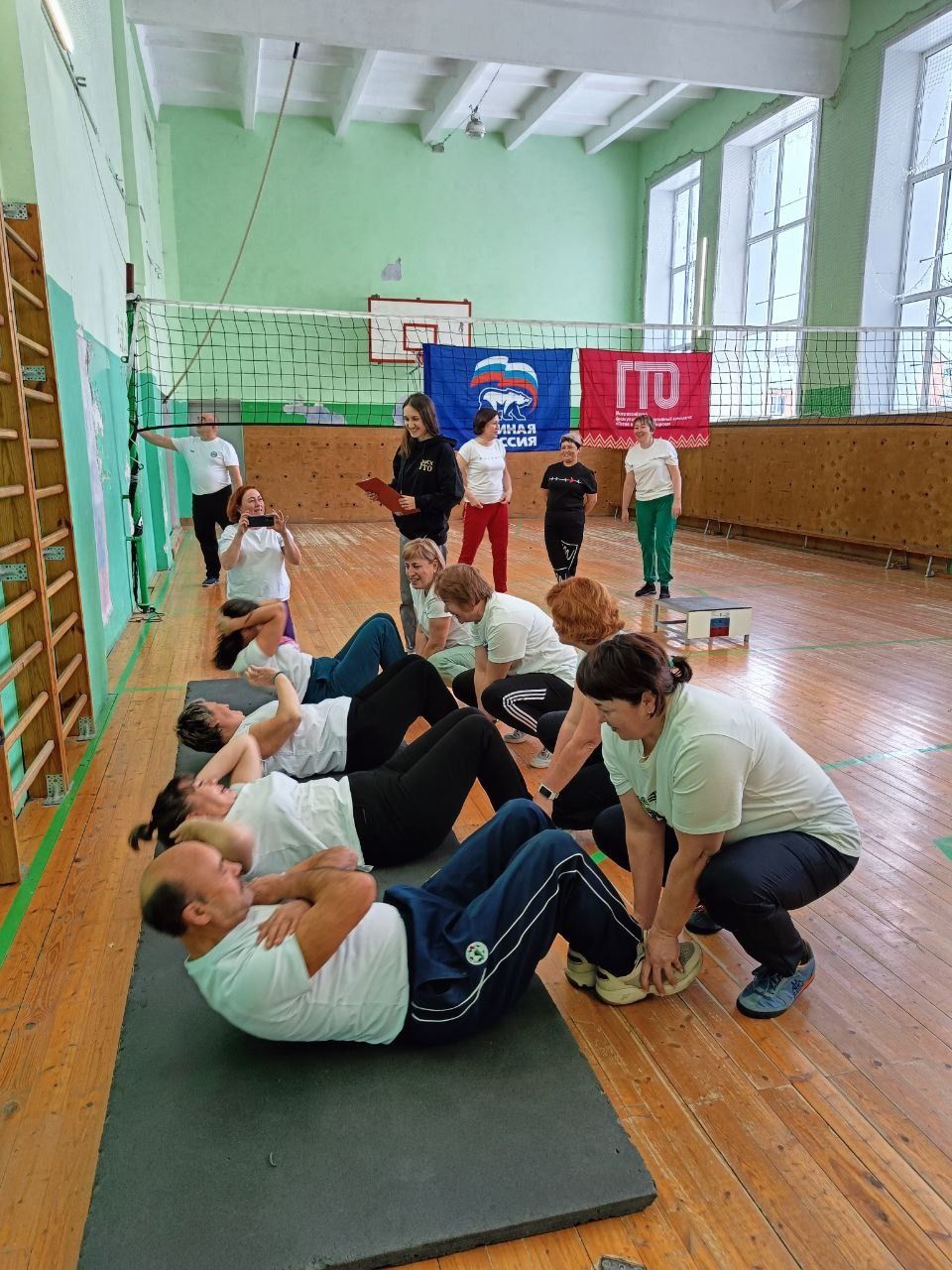 Сегодня прошел Фестиваль ГТО среди сотрудников Дубъязской школы