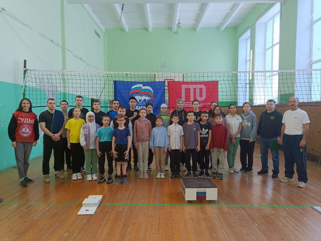 Сегодня прошел Фестиваль ГТО среди сотрудников Дубъязской школы