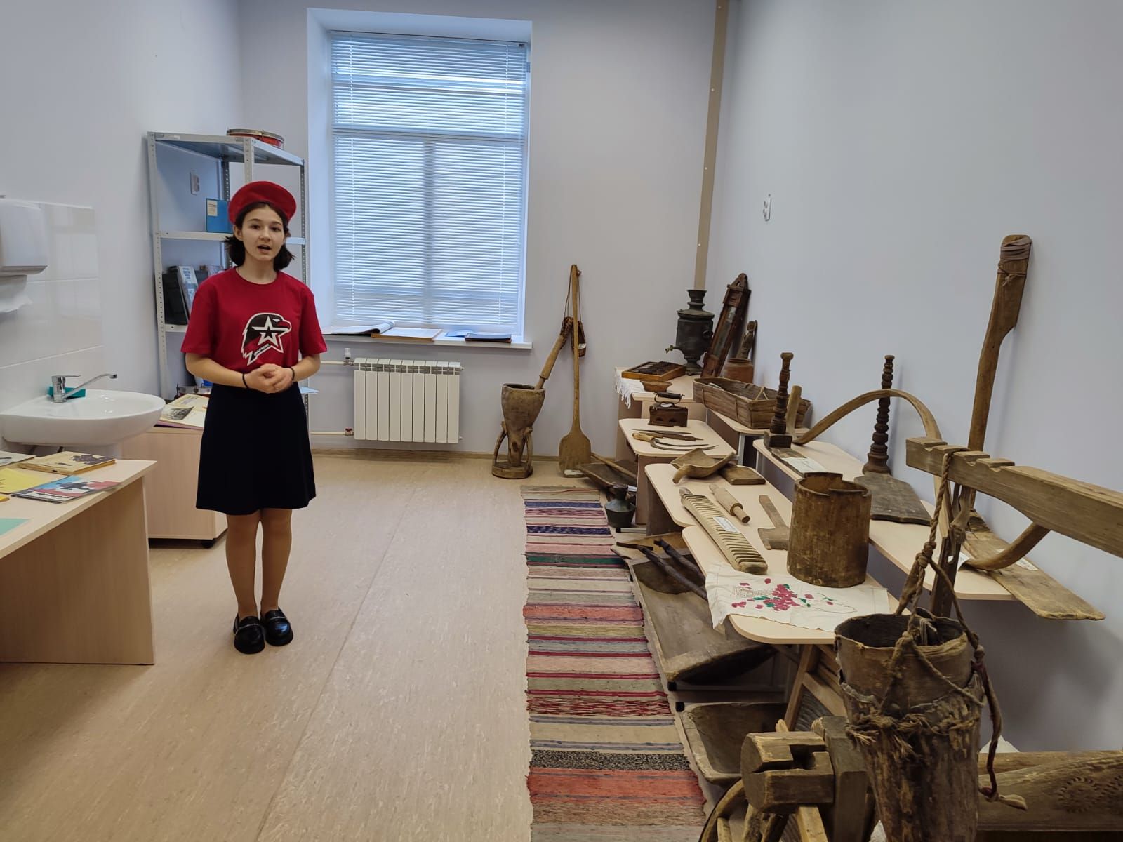 Ученики Алатской школы вступили в ряды юнармейцев