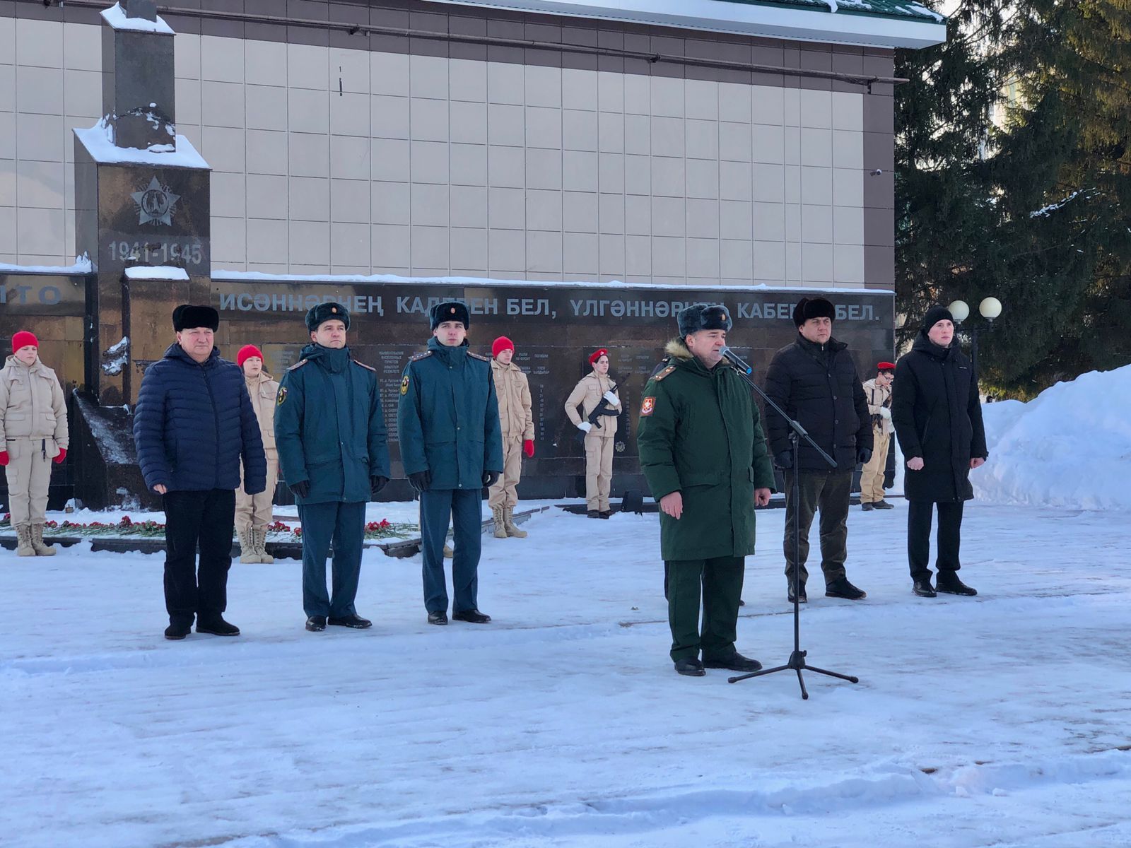В Высокогорском районе почтили память погибших под Сталинградом