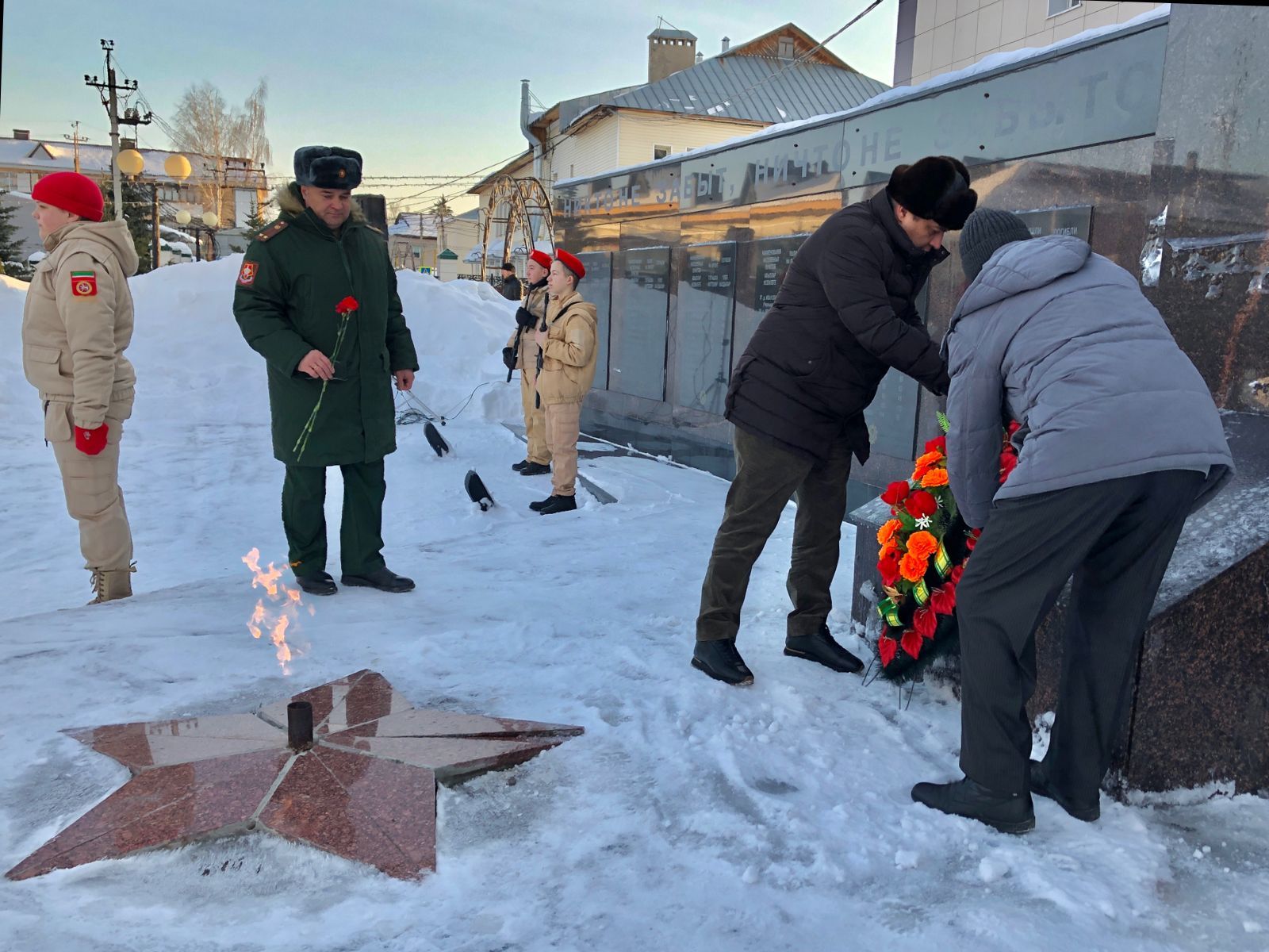 В Высокогорском районе почтили память погибших под Сталинградом