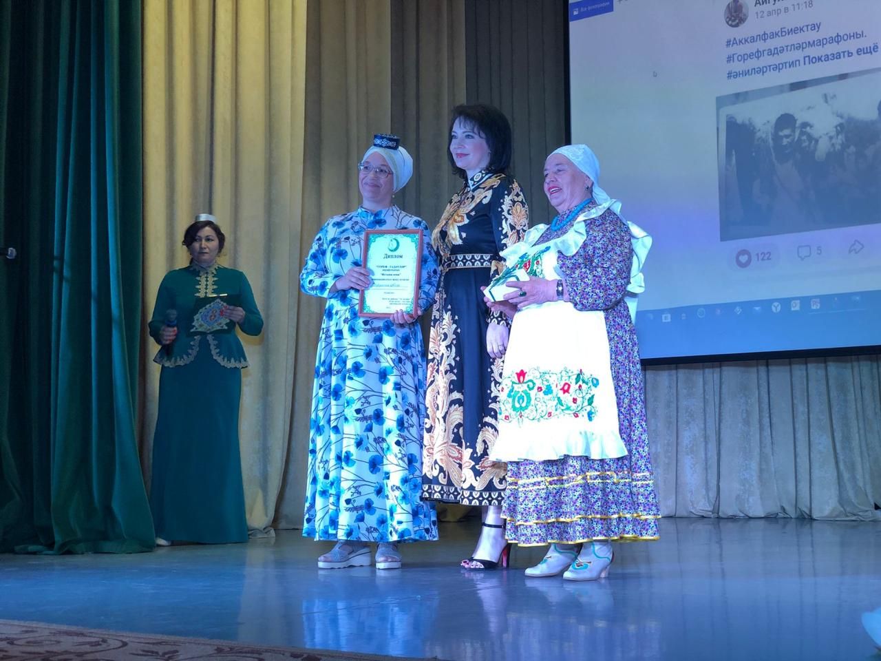 В «Марафоне традиций» общества татарских женщин приняли участие представительницы Татарстана и Башкирии