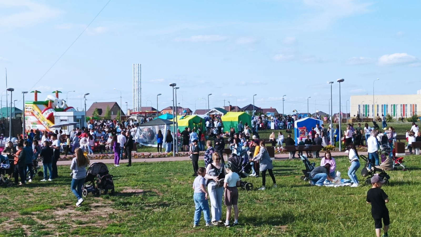 В парке «Заказанье» прошел праздник, посвященный Дню защиты детей