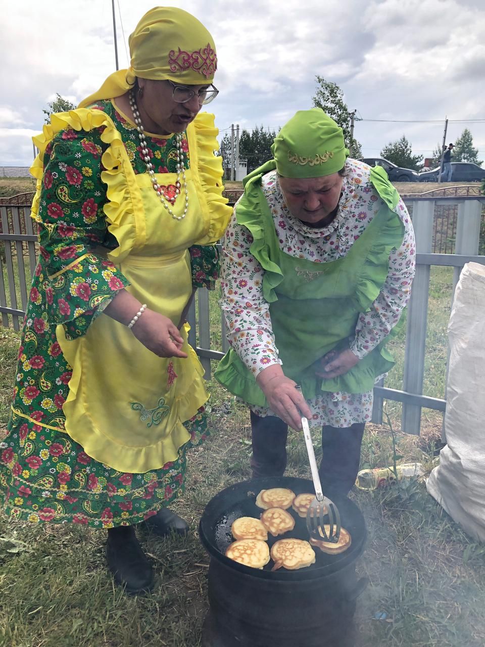 Идёт подготовка к старту Сабантуя