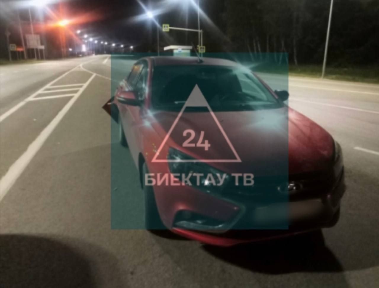 У Каменки в Высокогорском районе водитель протаранил авто на большой скорости