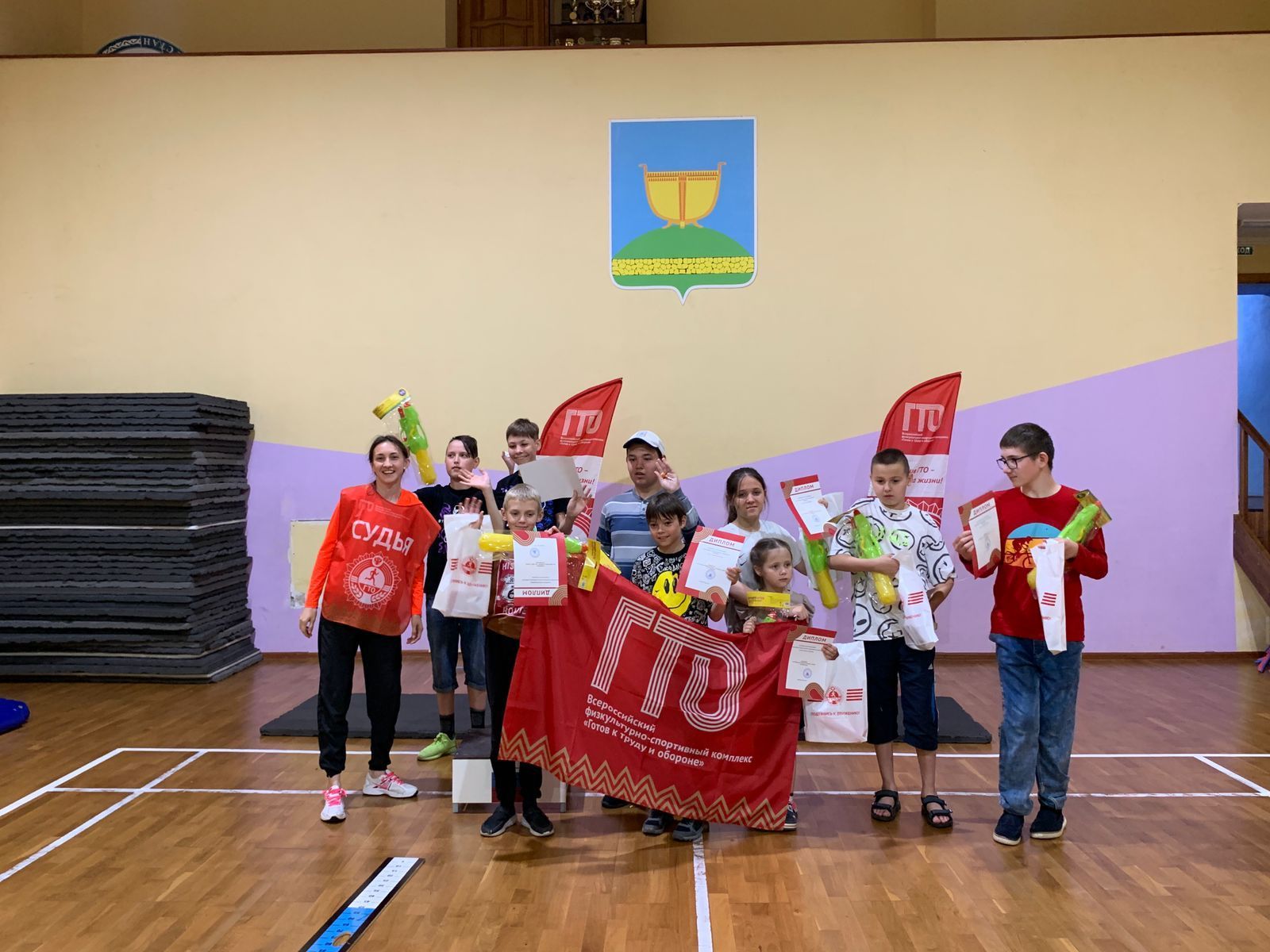 Дети с особенными возможностями здоровья  сдали нормативы ВФСК «ГТО»