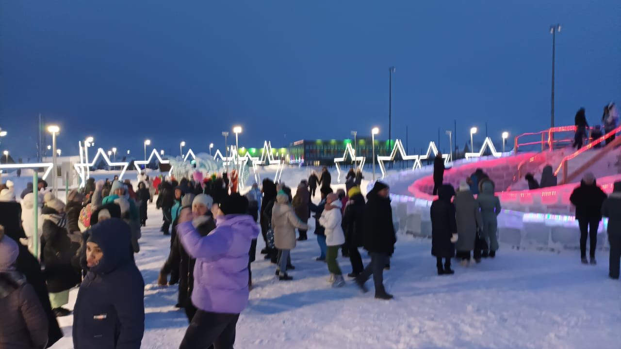 В парке «Заказанье» прошло празднование старого нового года