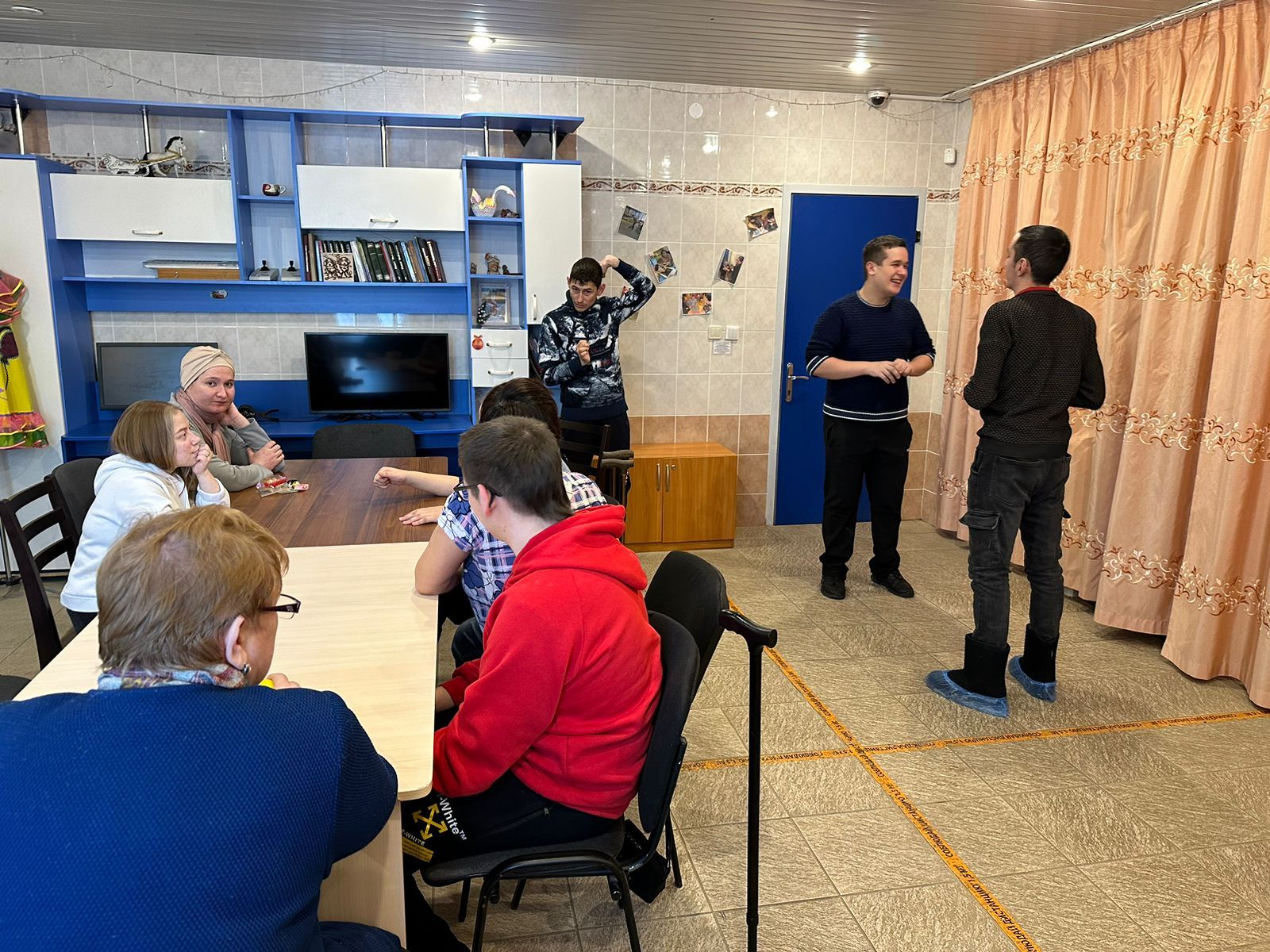В КСЦОН «Эмет» проходят психологические занятия
