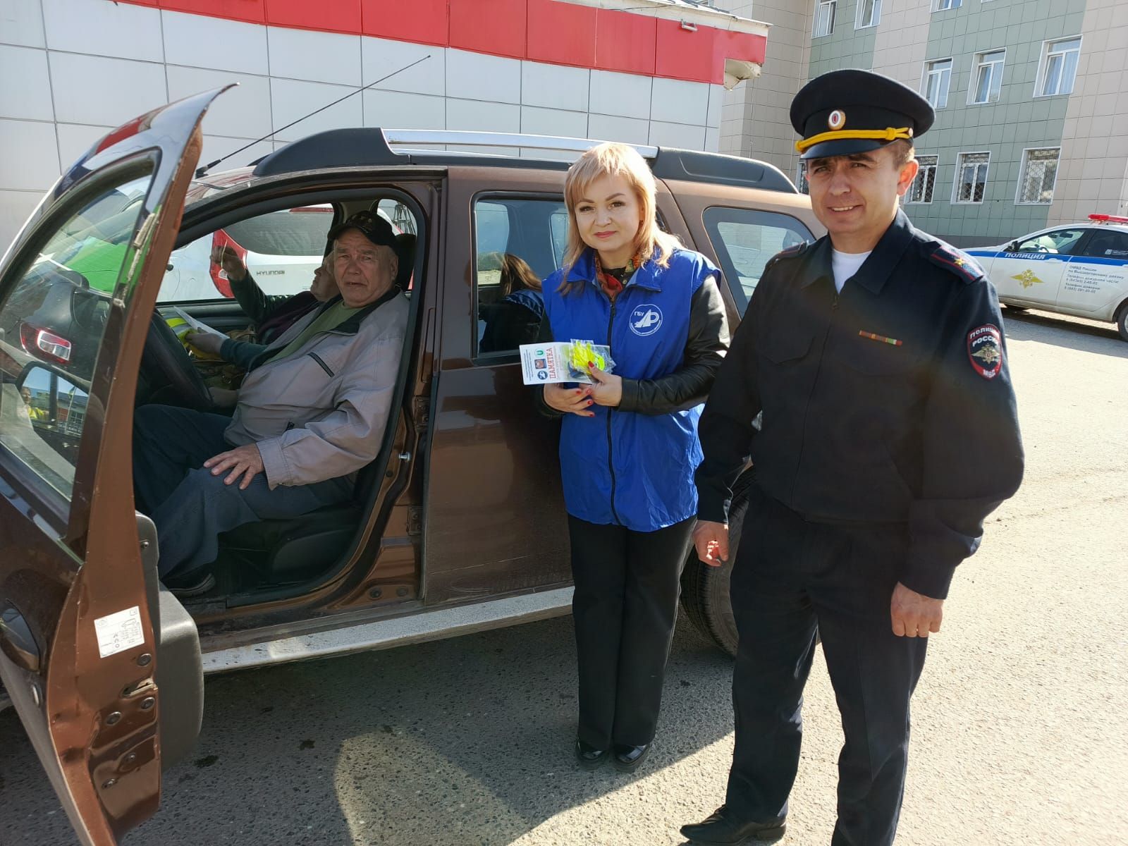 В районе прошла акция «Стань заметнее» и «Ребенок главный пассажир»