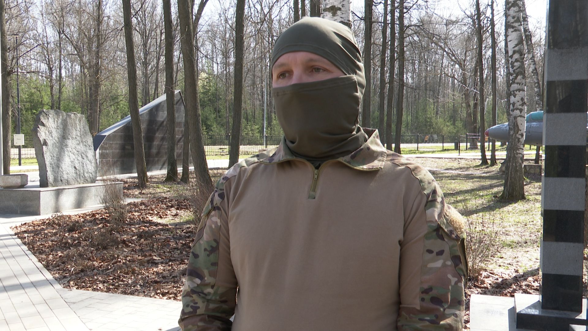 Боец с позывным «Секрет» в зоне СВО