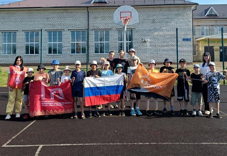 Игры ГТО в лагере «Чирша»