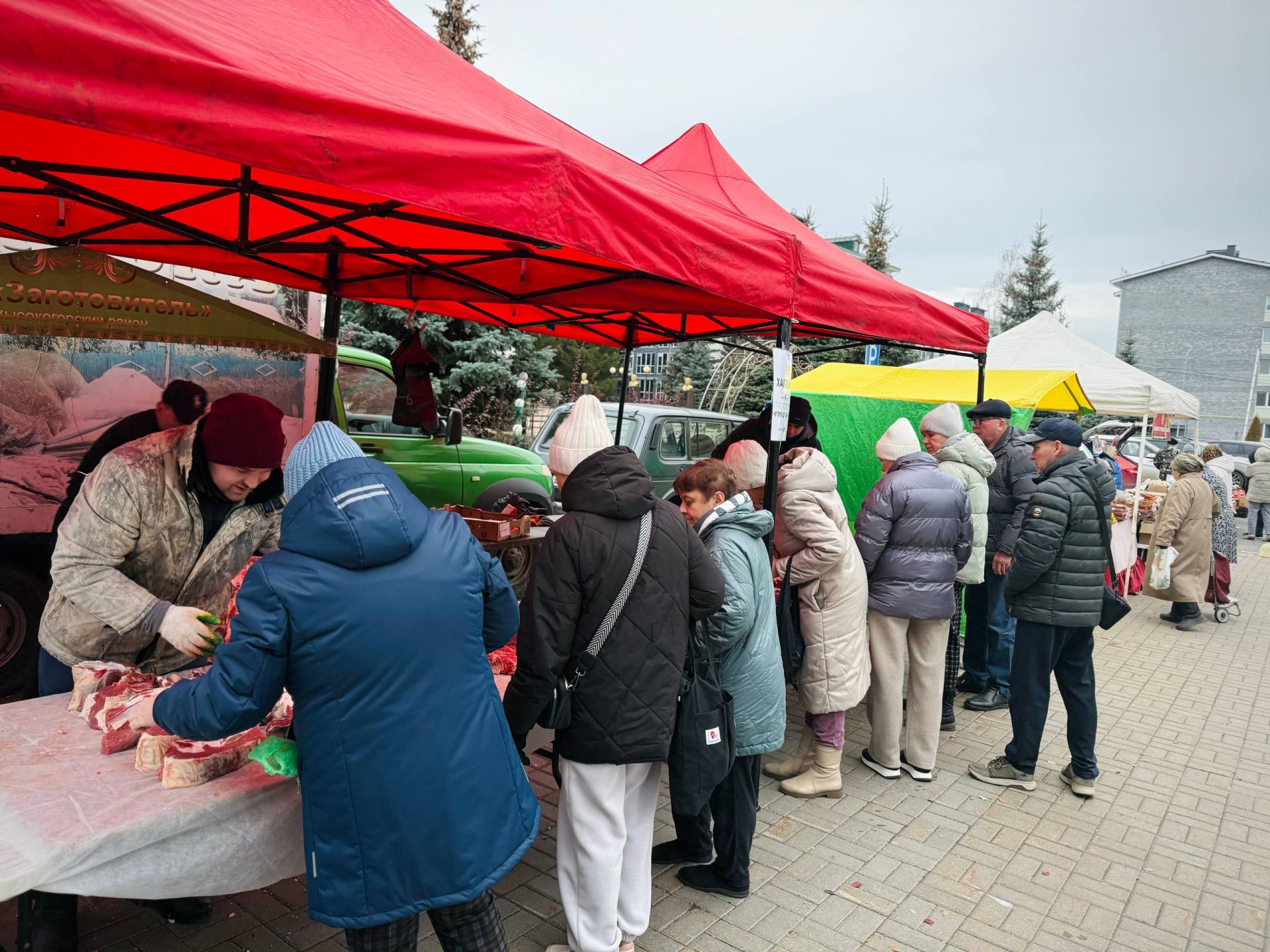 В Высокогорском районе прошла ярмарка сельскохозяйственной продукции
