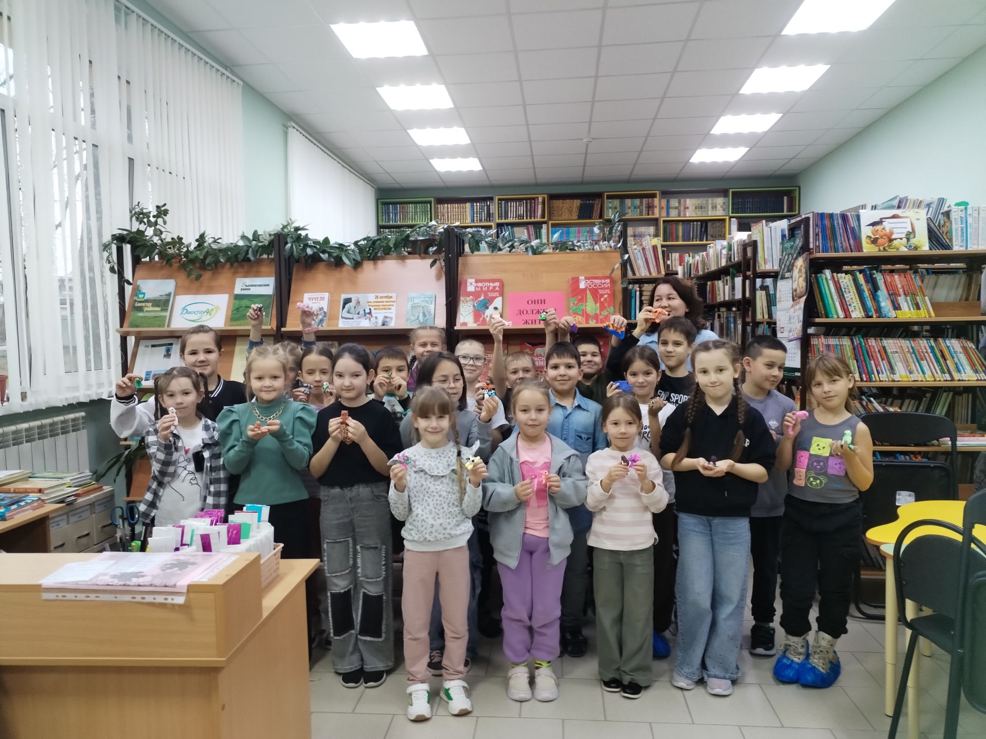 Полезные каникулы в библиотеке