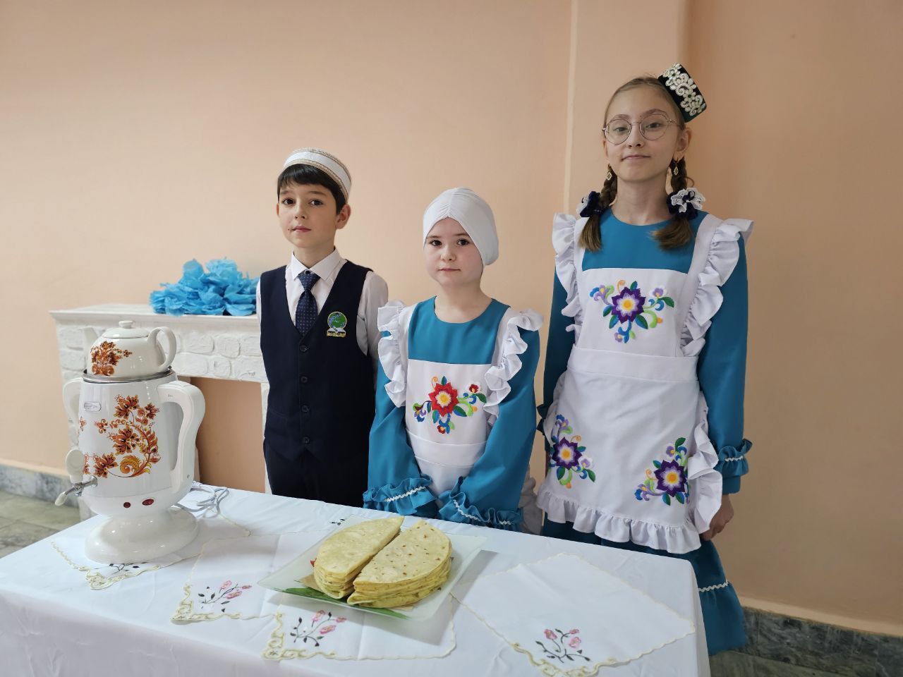 Презентации национальных блюд Татарстана в Высокогорской школе №3