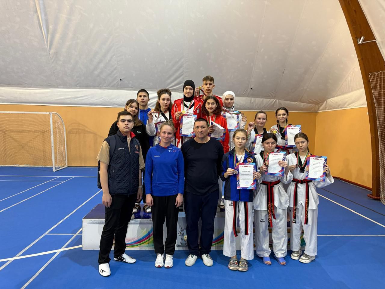 Юные спортсмены стали призерами Первенства Татарстана по тхэквондо