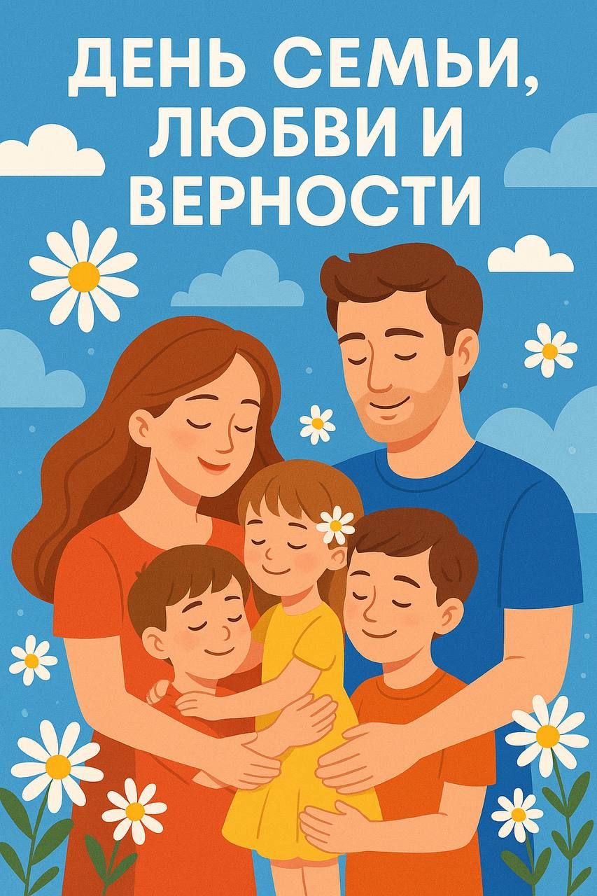 Поздравление с Днём семьи, любви и верности