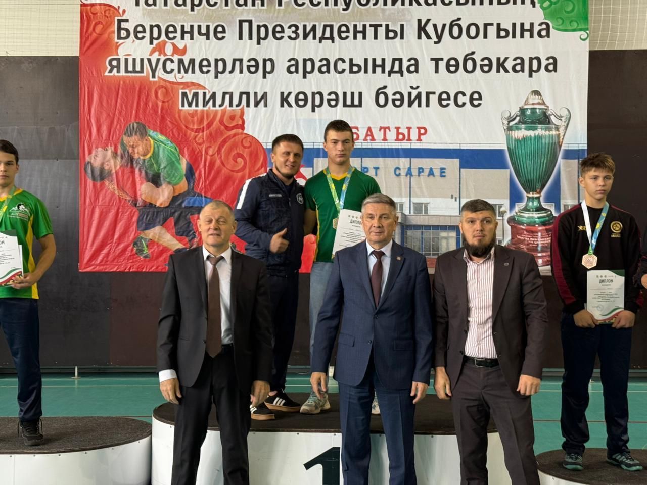Победа на республиканских соревнованиях по корэшу