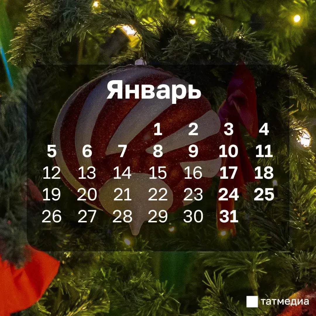 Отпуск в январе может оказаться невыгодным для работающих татарстанцев
