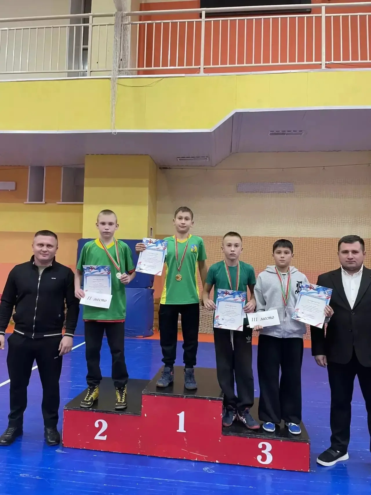 Борцы из Высокогорского района стали призёрами первенства по корэш